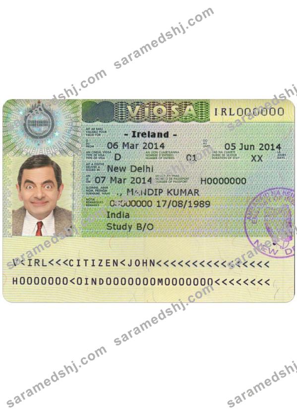 IREALAND visa